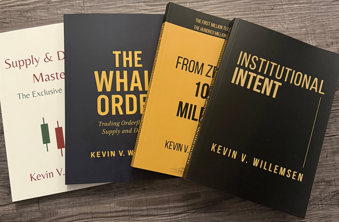 The Kevin V. Willemsen Collector’s Edition (4-Book Set Physical + Digital Included)