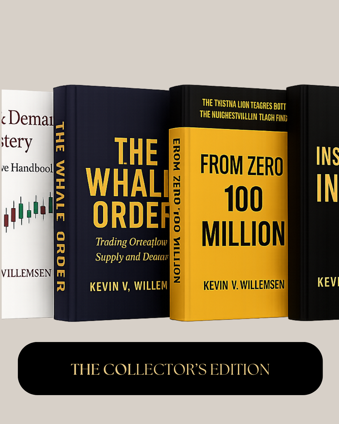 The Kevin V. Willemsen Collector’s Edition (4-Book Set Physical + Digital Included)